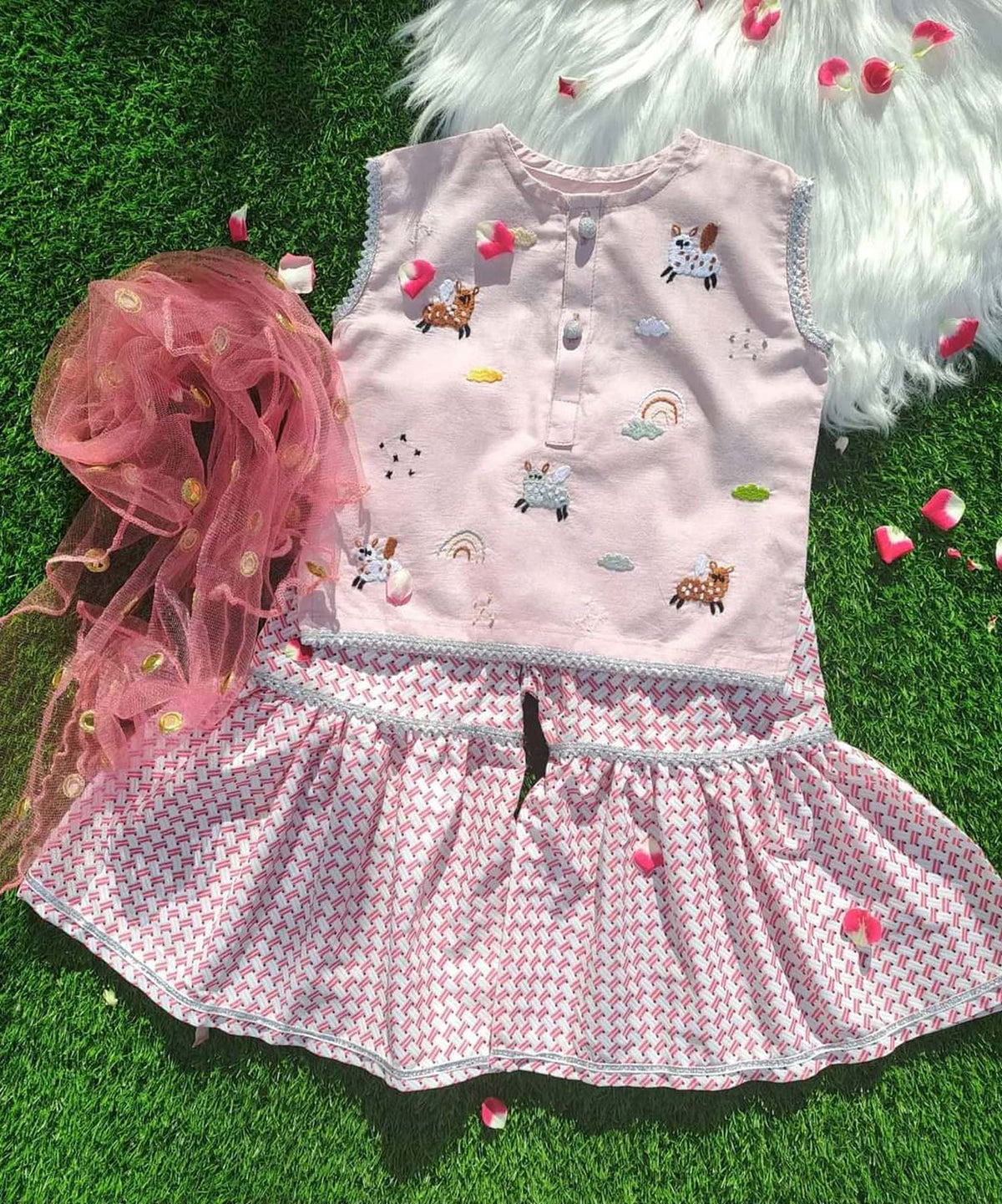 Dumba Party -3pc Checkered