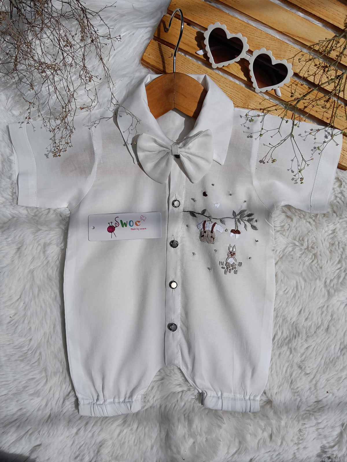 Rabbit Romper -1pc